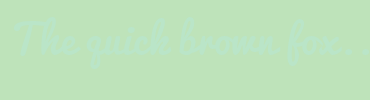 Image with Font Color BAE5C8 and Background Color BEE3BA